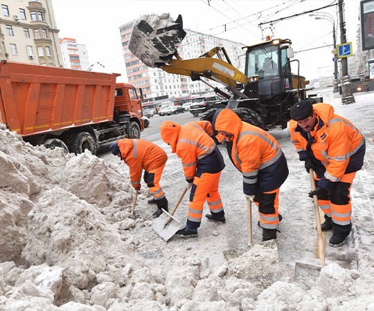 Уборка снега в Набережных Челнах и  Республике Татарстан